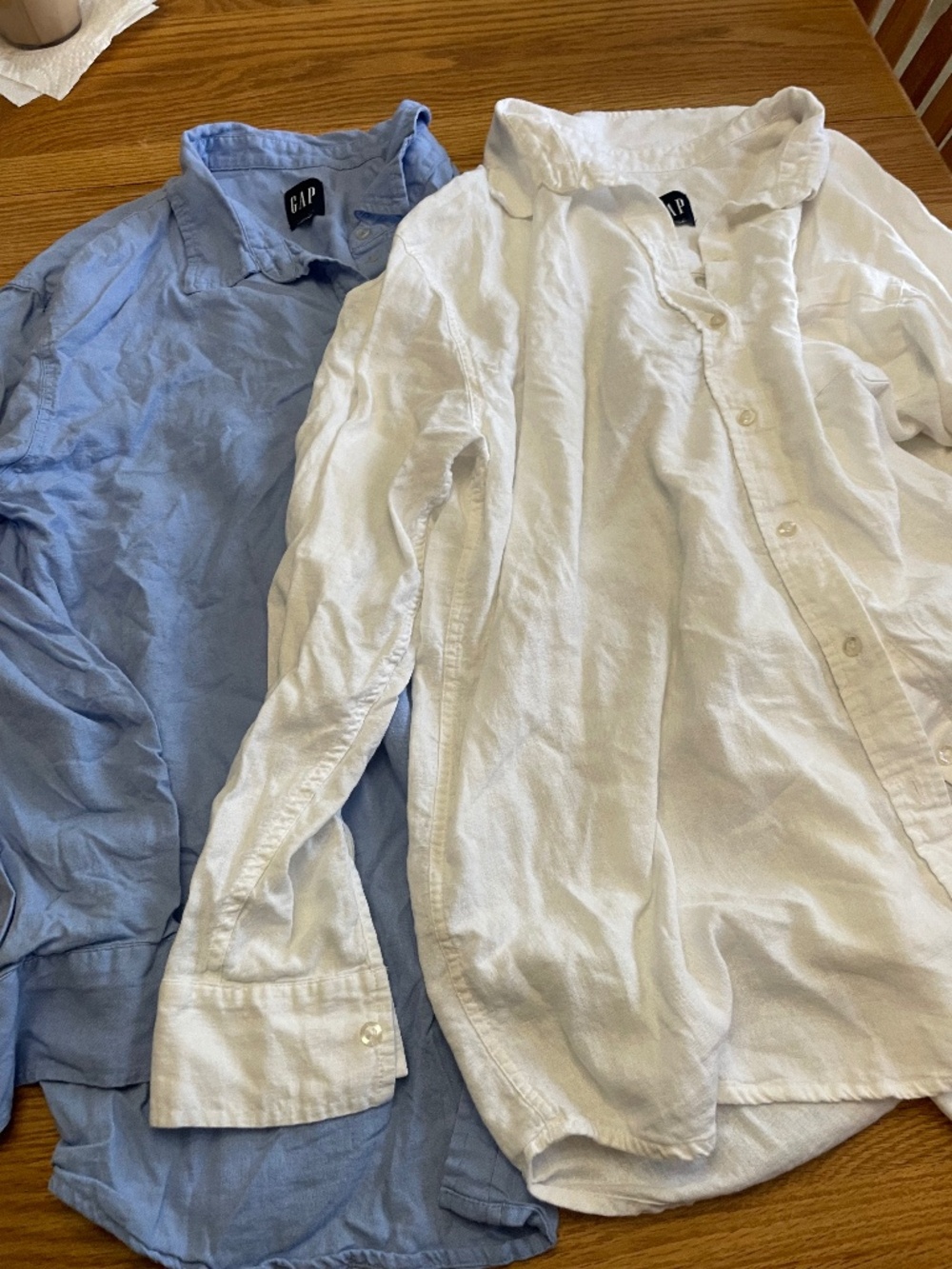 Gap Oversized Linen Shirts